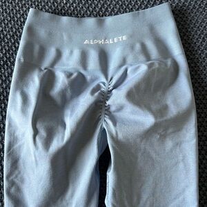 Alphalete Light Blue Seamless Leggings